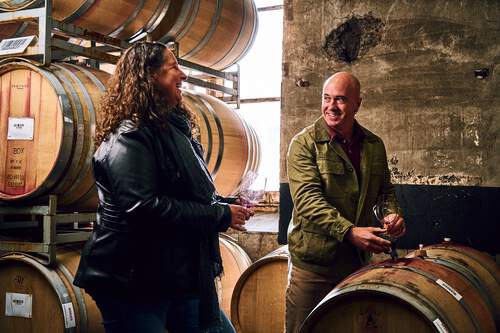 Ravenswood Winemakers in Cellar