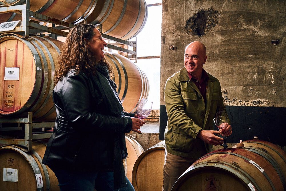 Ravenswood Winemakers in Cellar
